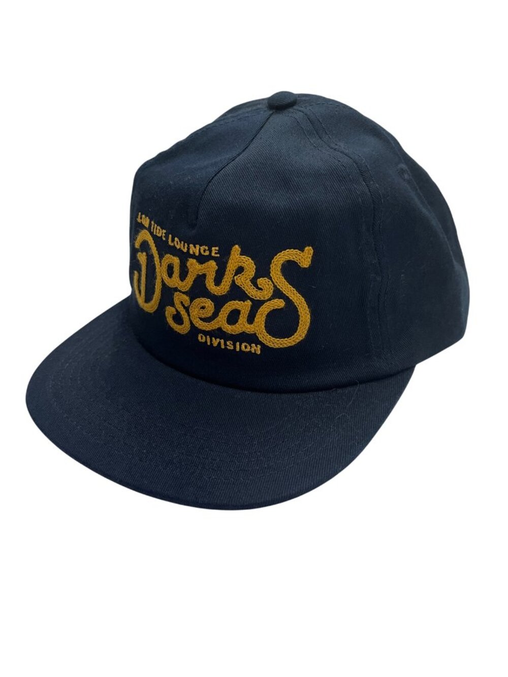 NWOT Dark Seas Division Hat Embroidered Low Tide Lounge Graphic